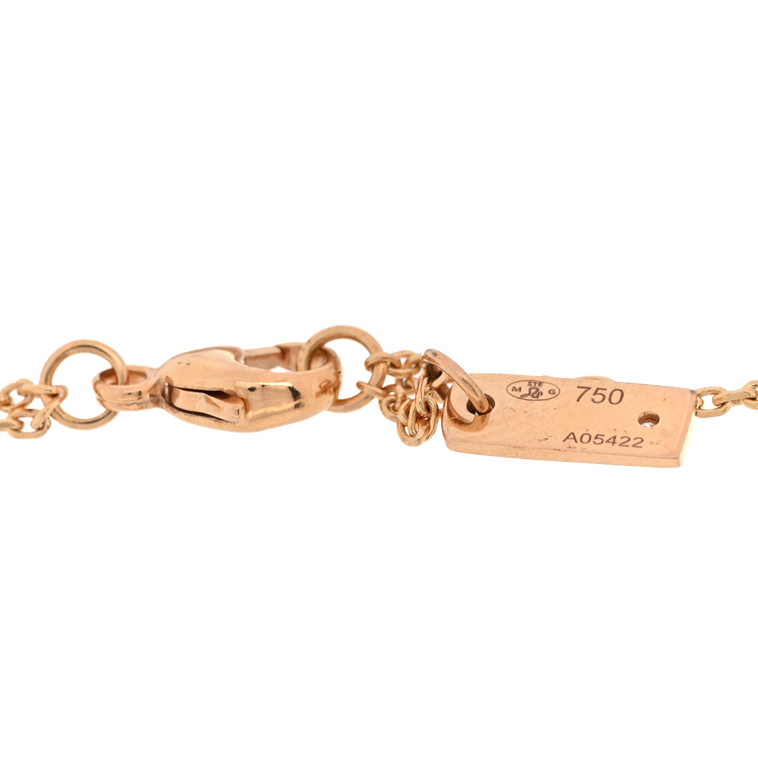 Messika 18K Rose Gold Diamond Move Classic Pave Double Bracelet 3 of 4