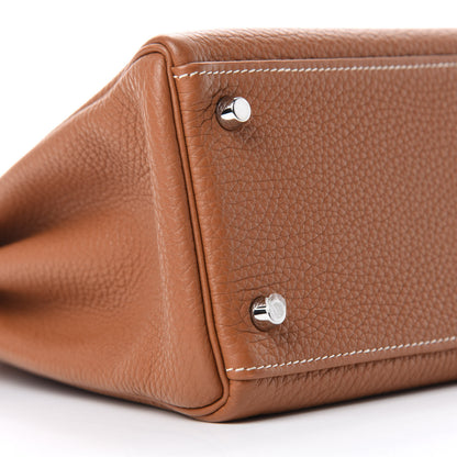Hermes Togo Kelly Retourne 32 Gold 7 of 12