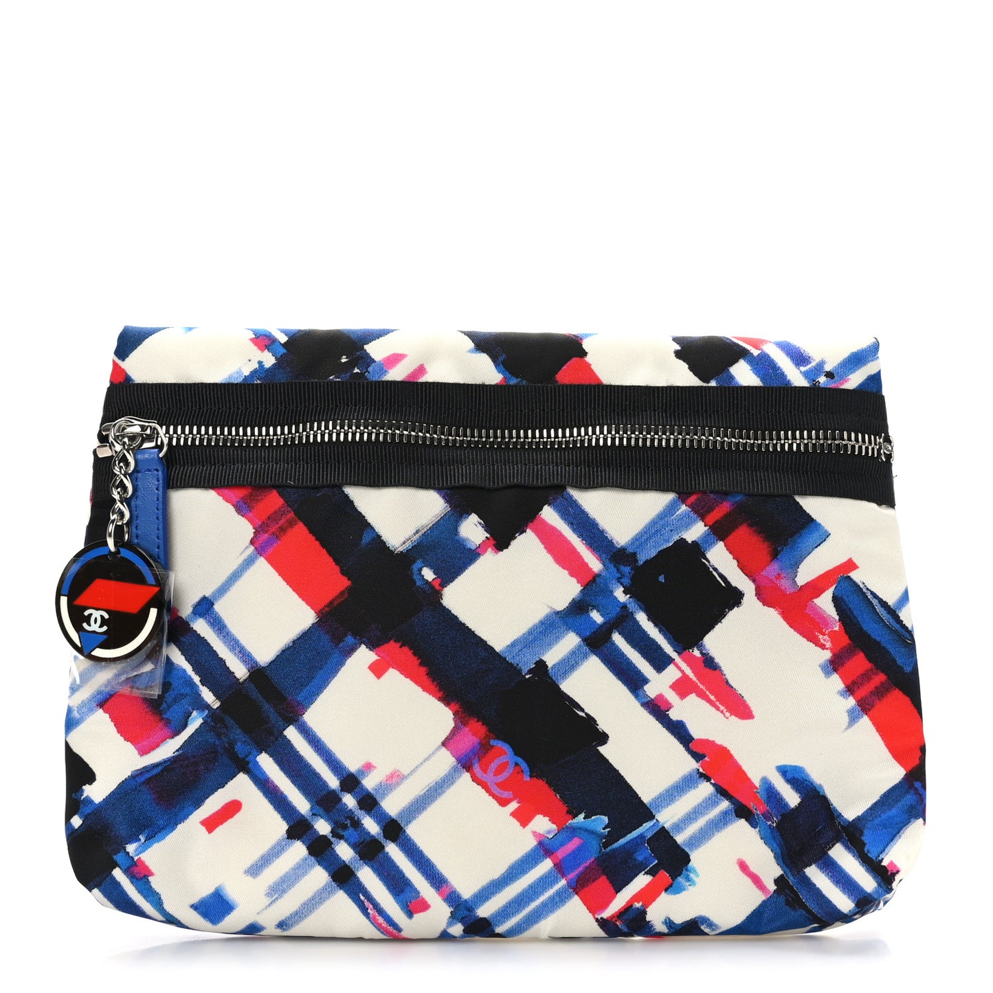 Canvas Airline Cosmetic Pouch Multicolor