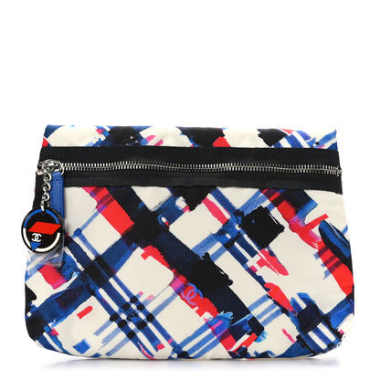 Chanel Canvas Airline Cosmetic Pouch Multicolor 1 of 10