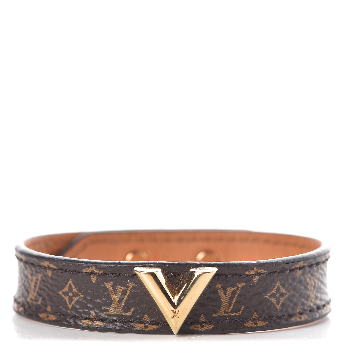 Louis Vuitton Monogram Essential V Bracelet 17 1 of 5