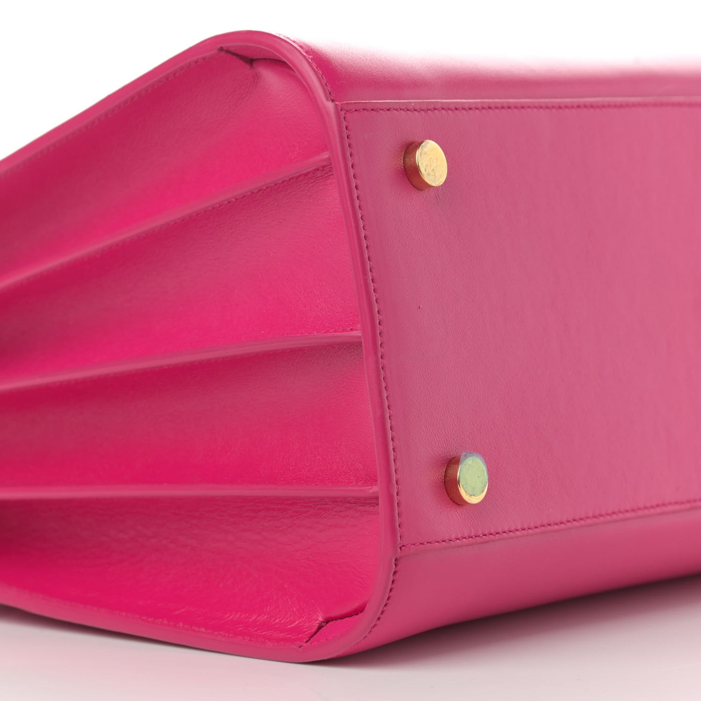 Calfskin Small Sac De Jour Lipstick Fuchsia