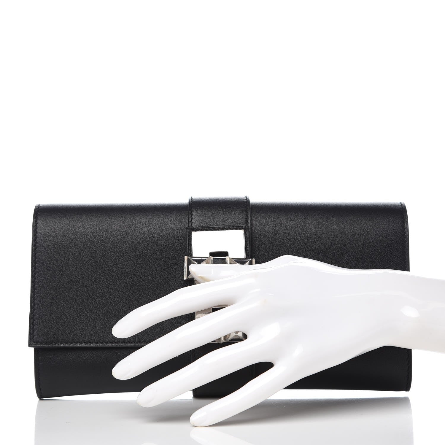 Hermes Swift Medor 23 Clutch Black 2 of 10