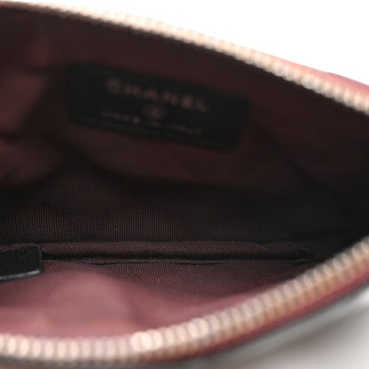 Chanel Lambskin Quilted Small Cosmetic Case Black 5 of 8