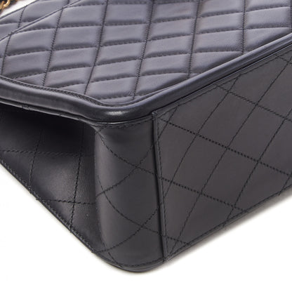 Chanel Lambskin Quilted Elegant CC Shopping Tote Black 5 of 8