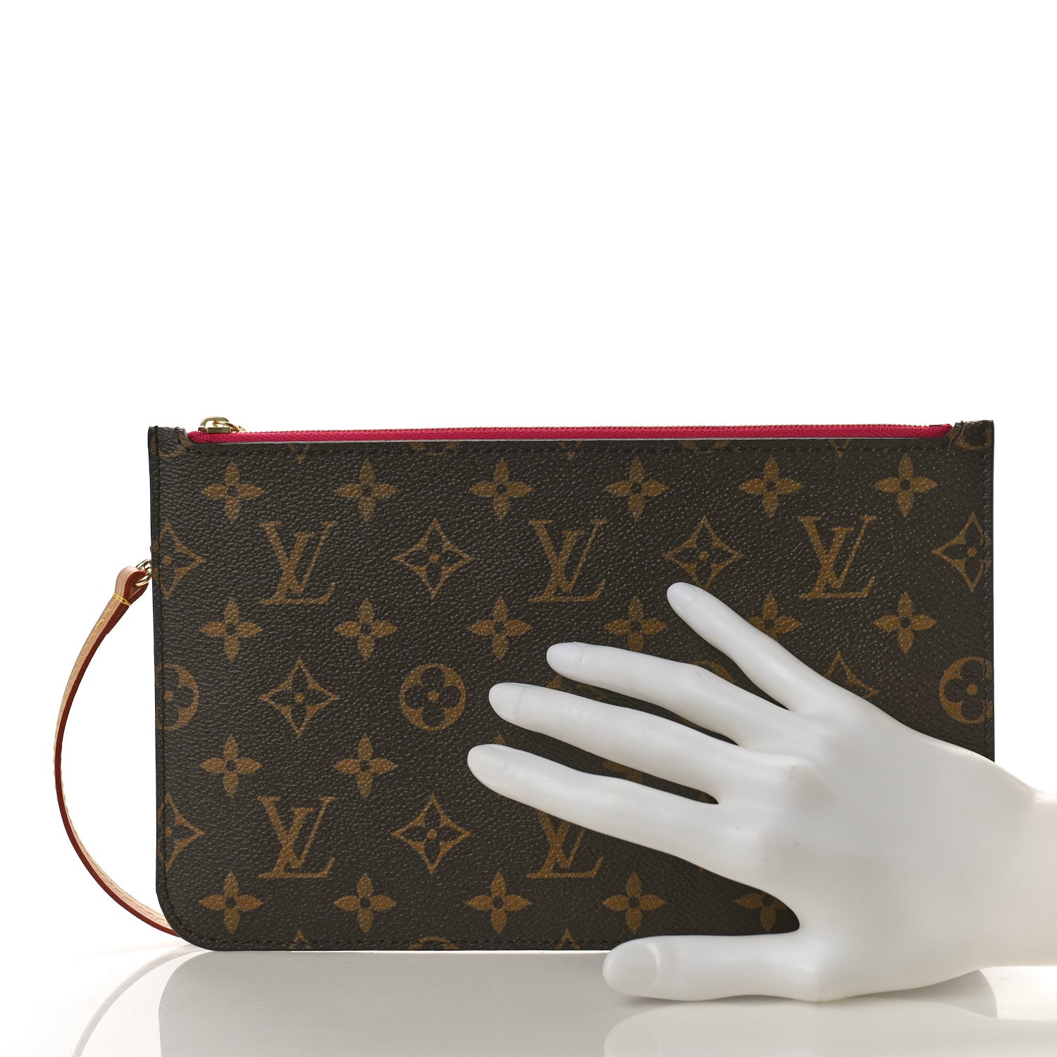 Louis Vuitton Monogram Neverfull MM GM Pochette Pivoine 2 of 8