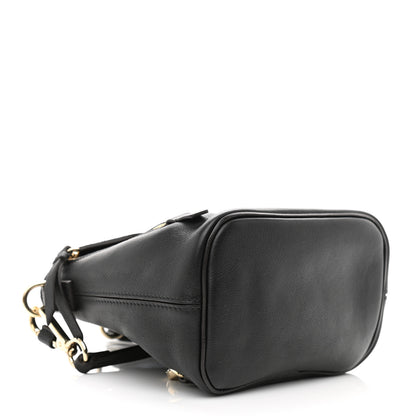 Chloe Suede Calfskin Mini Faye Backpack Black 4 of 11