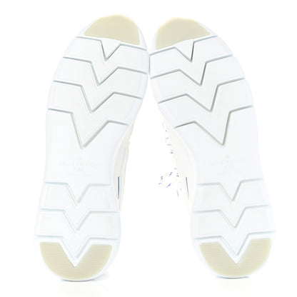 Louis Vuitton Neoprene Mesh Rubber Fastlane Low Sneaker 10.5 White 5 of 8