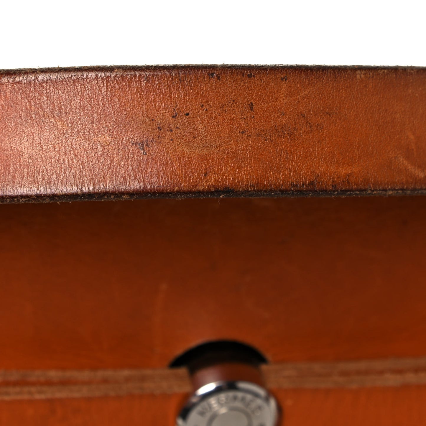 Toile Vache Calfskin Herbag 39 MM Natural
