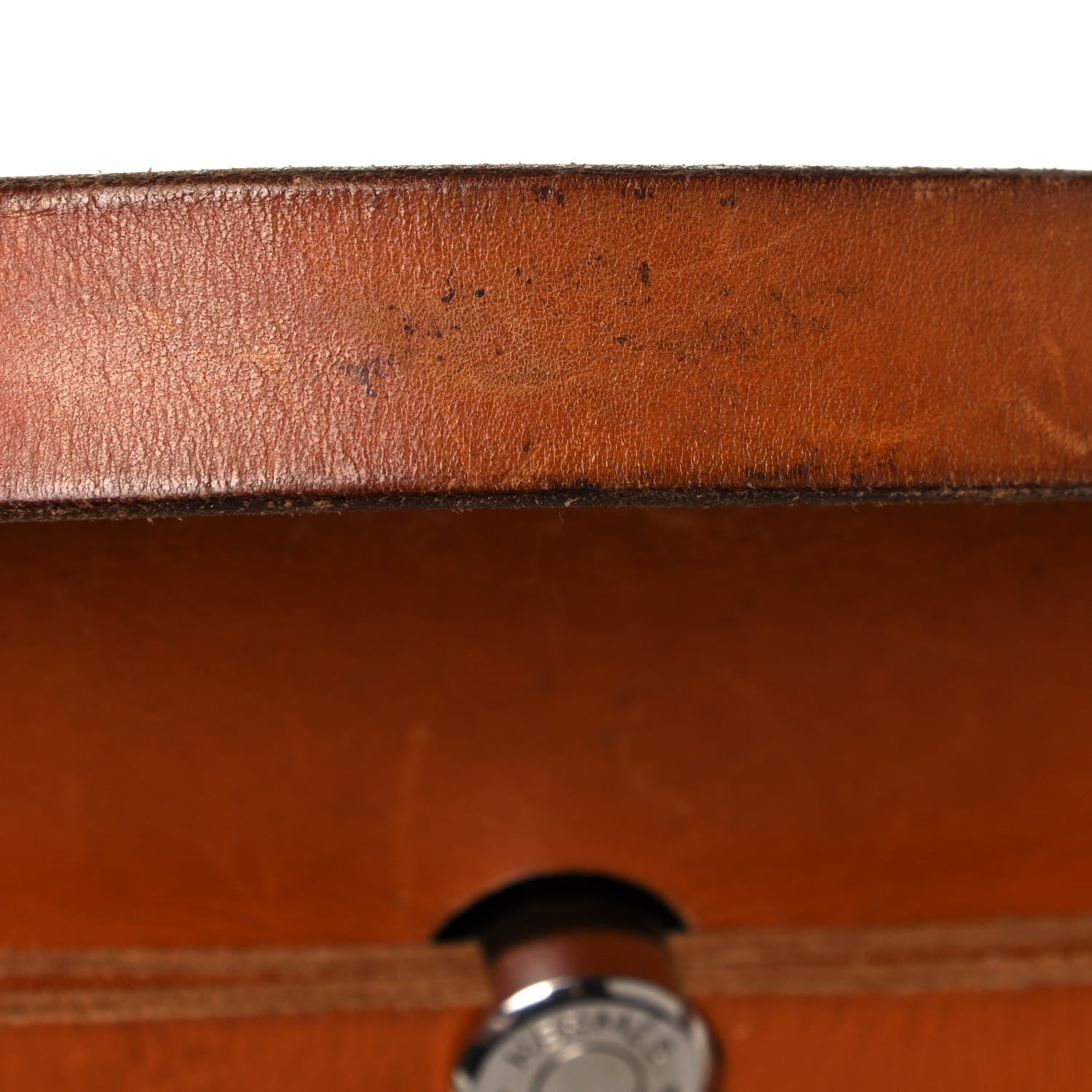 Hermes Toile Vache Calfskin Herbag 39 MM Natural 21 of 21