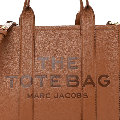 Marc Jacobs Grained Calfskin Medium The Tote Bag Argan Oil 7 of 9