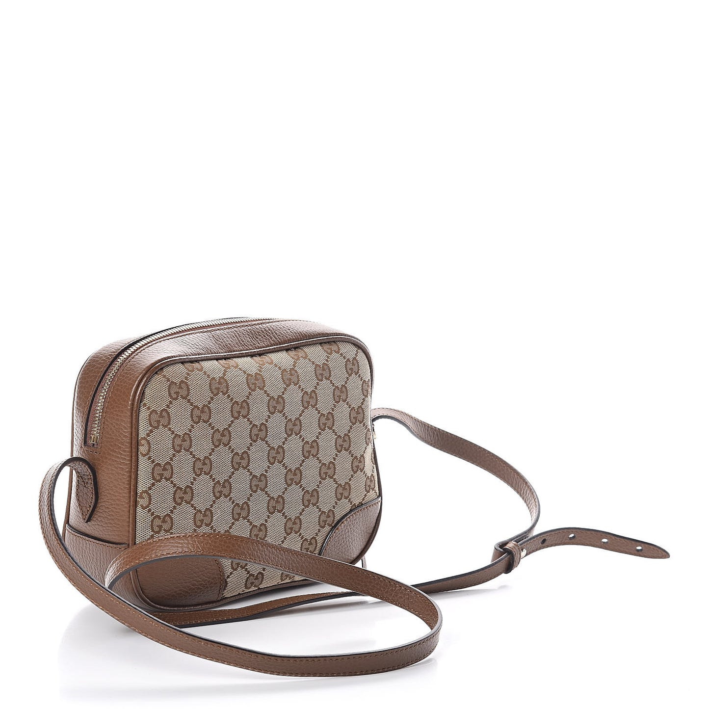 Monogram Mini Bree Messenger Bag Beige Tabacco