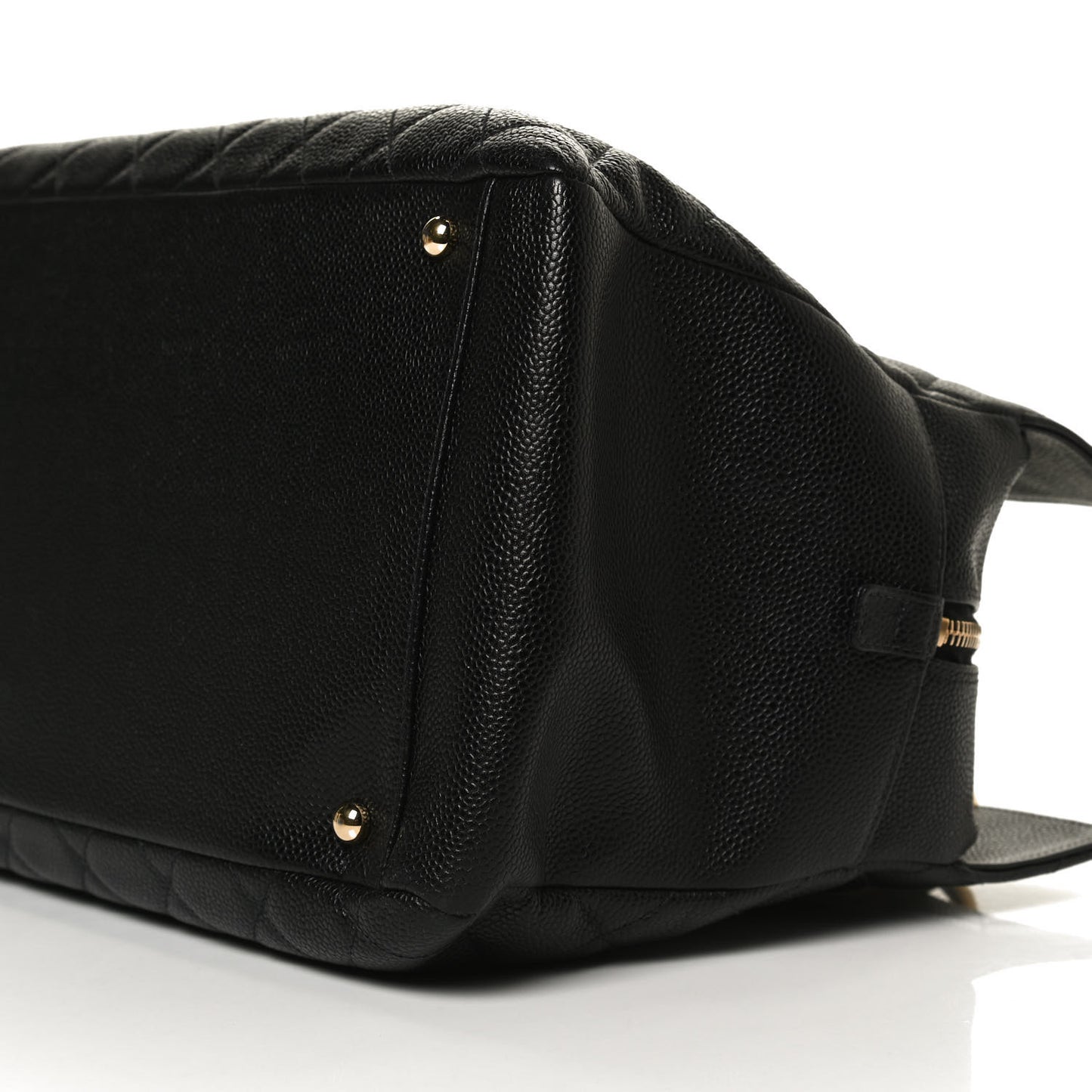 Caviar Quilted Grand Timeless Tote GTT Black