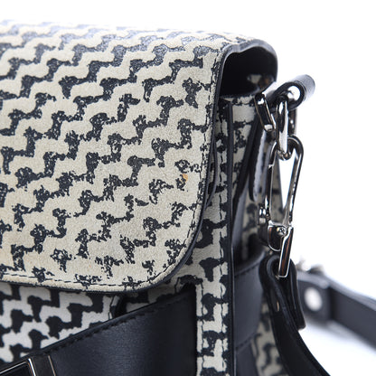 Proenza Schouler Suede Tweed Print Mini PS11 Classic Shoulder Bag Off White 13 of 16