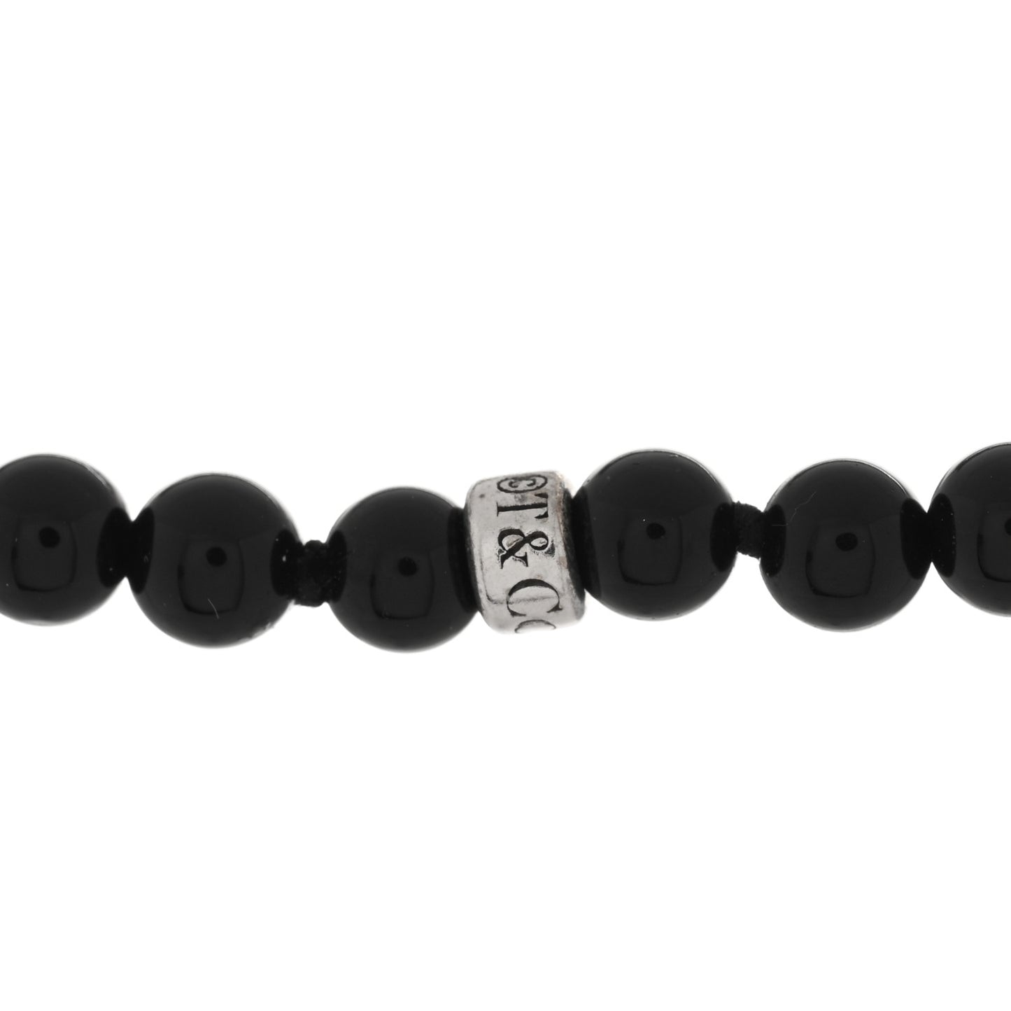 Sterling Silver Black Onyx Freshwater Pearl Ziegfeld Tassel Necklace