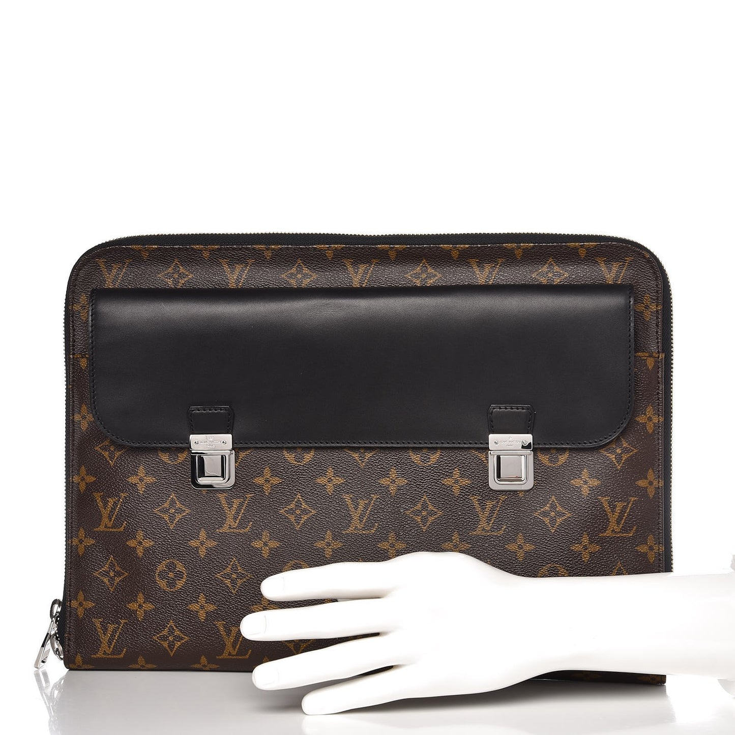 Monogram Macassar Porte Document