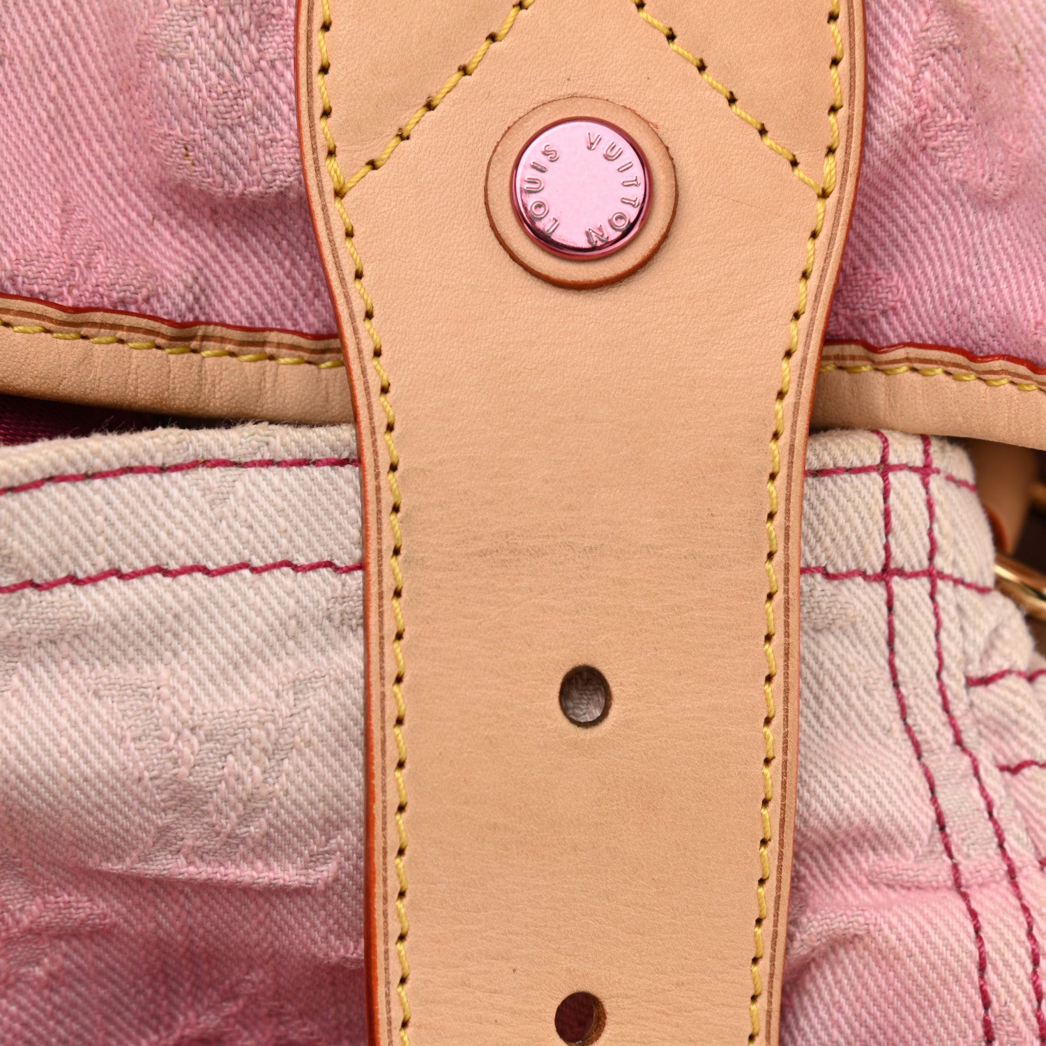 Louis Vuitton Denim Sunshine Messenger Rose 13 of 13