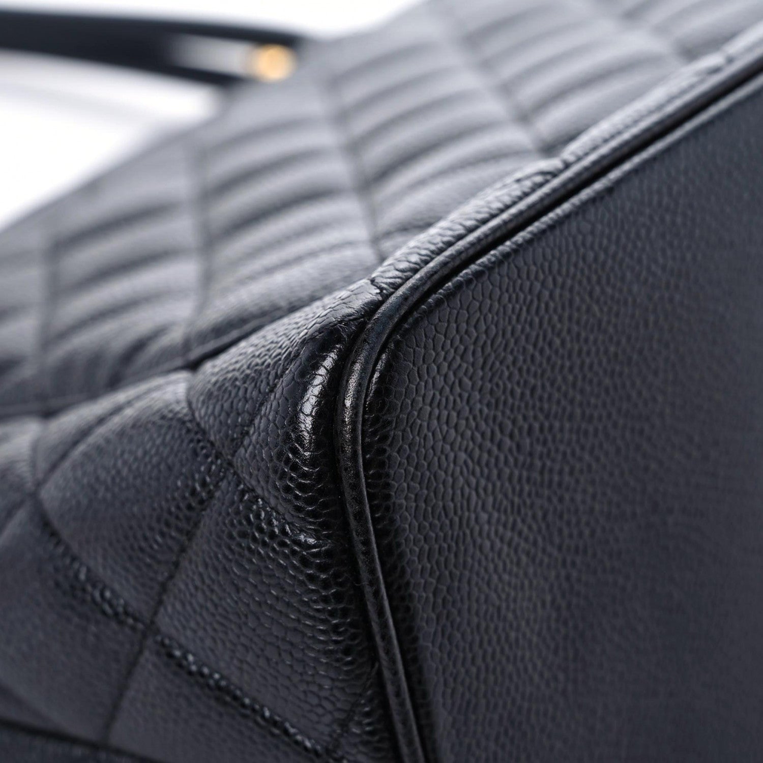 Chanel Caviar Quilted Medallion Tote Black 10 of 11
