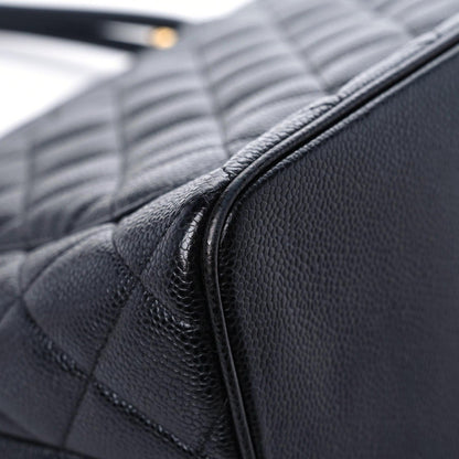 Chanel Caviar Quilted Medallion Tote Black 10 of 11