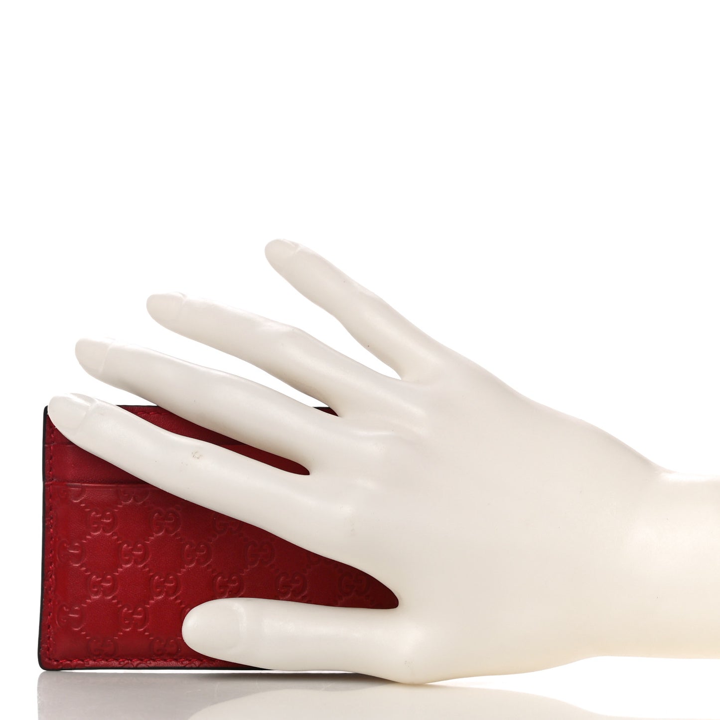 Microguccissima Card Holder Red