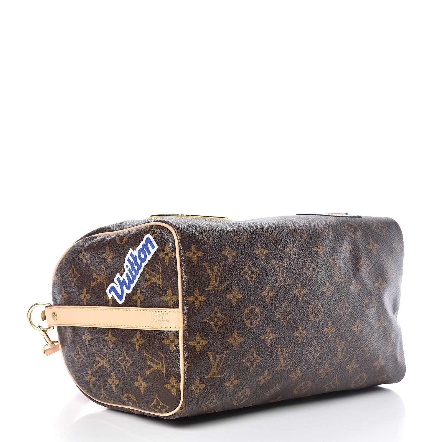 Louis Vuitton Monogram Patches Speedy Bandouliere 30 4 of 9