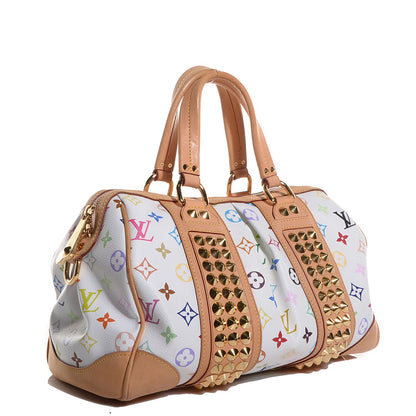 Louis Vuitton Monogram Multicolor Courtney MM White 3 of 7
