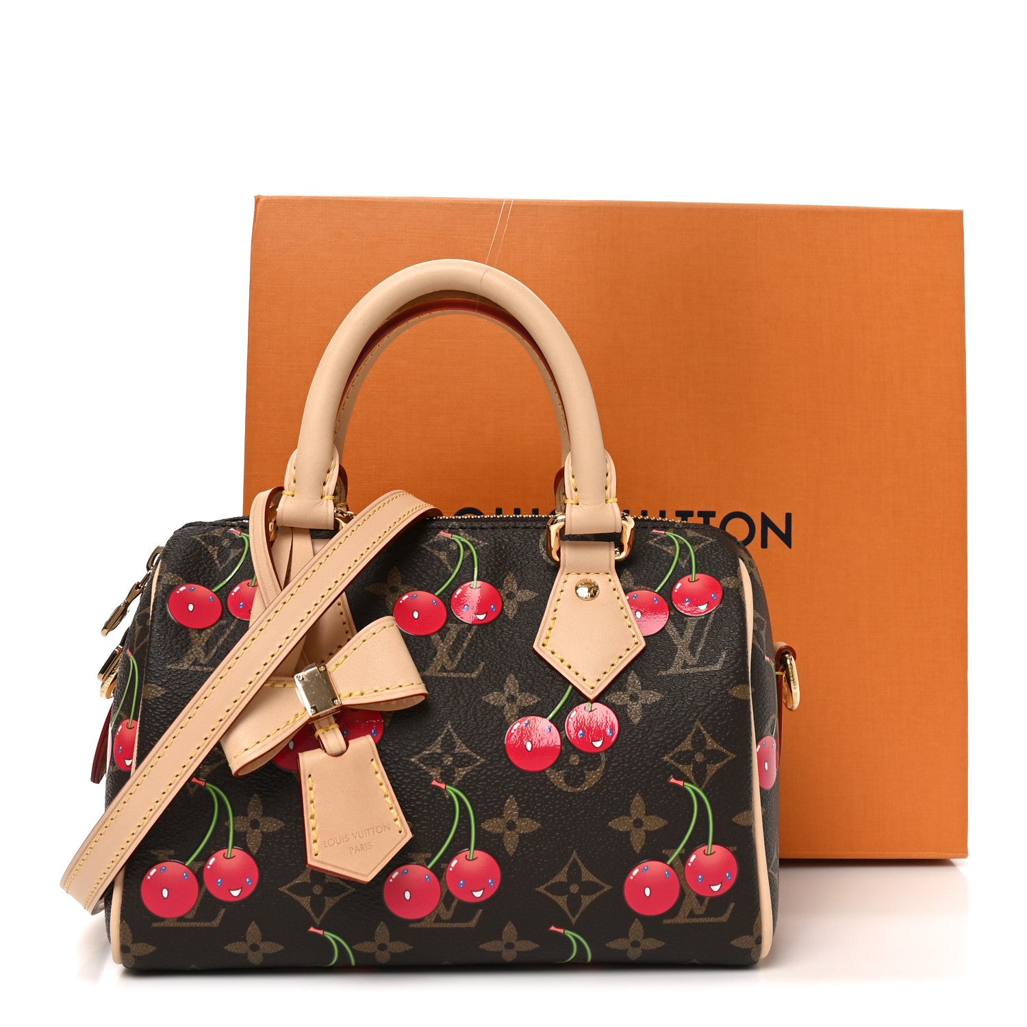 Louis Vuitton LV X TM Monogram Cerises Speedy Bandouliere 20