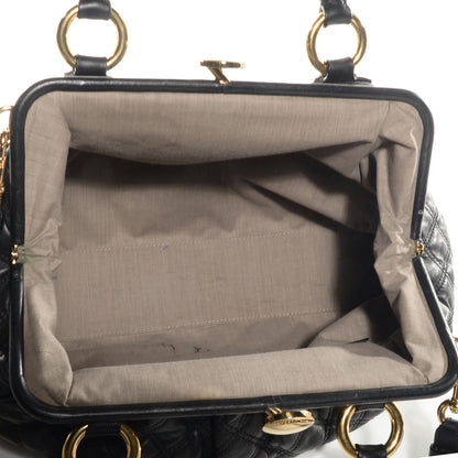 Marc Jacobs Quilted Leather Stam Black 5 of 8