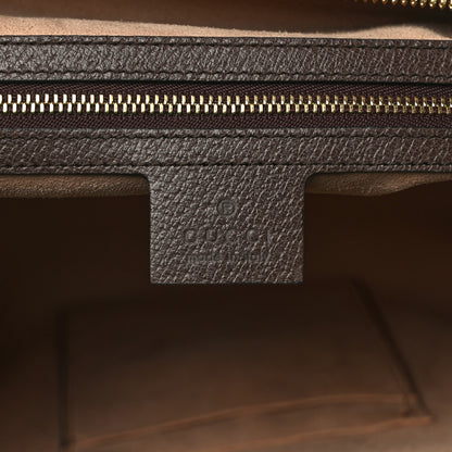 Gucci GG Supreme Monogram Web Medium Ophidia Tote Bag Brown 6 of 11
