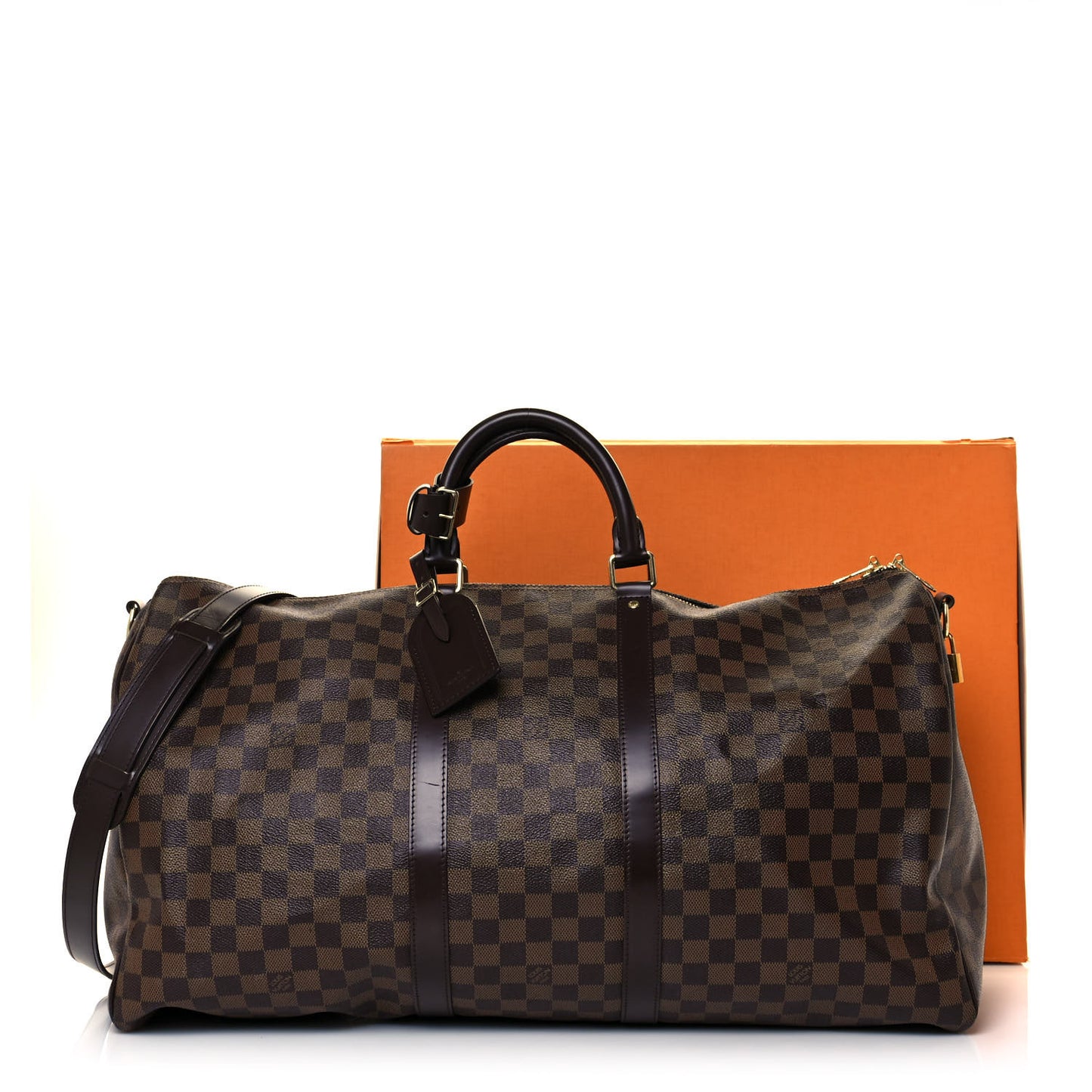 Damier Ebene Keepall Bandouliere 55