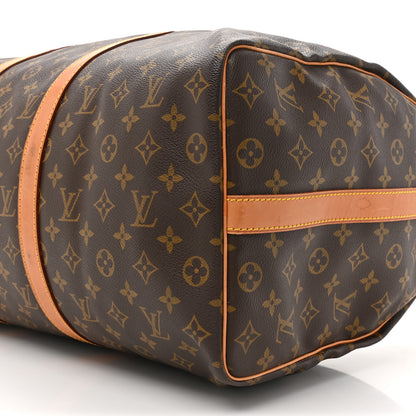 Louis Vuitton Monogram Keepall Bandouliere 50 9 of 19