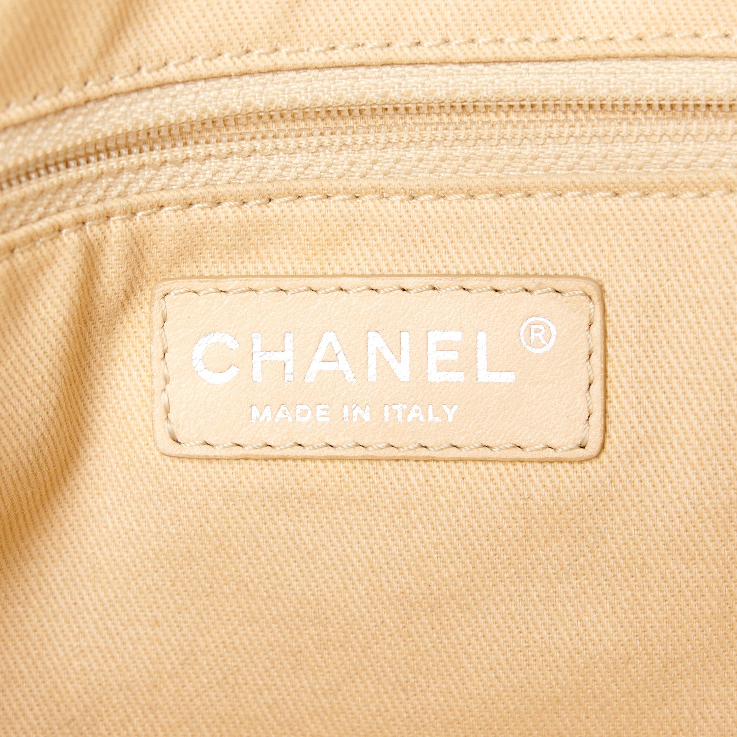 Chanel Deerskin Quilted Medium Easy Flap Beige 6 of 13