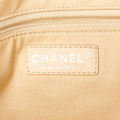 Chanel Deerskin Quilted Medium Easy Flap Beige 6 of 13