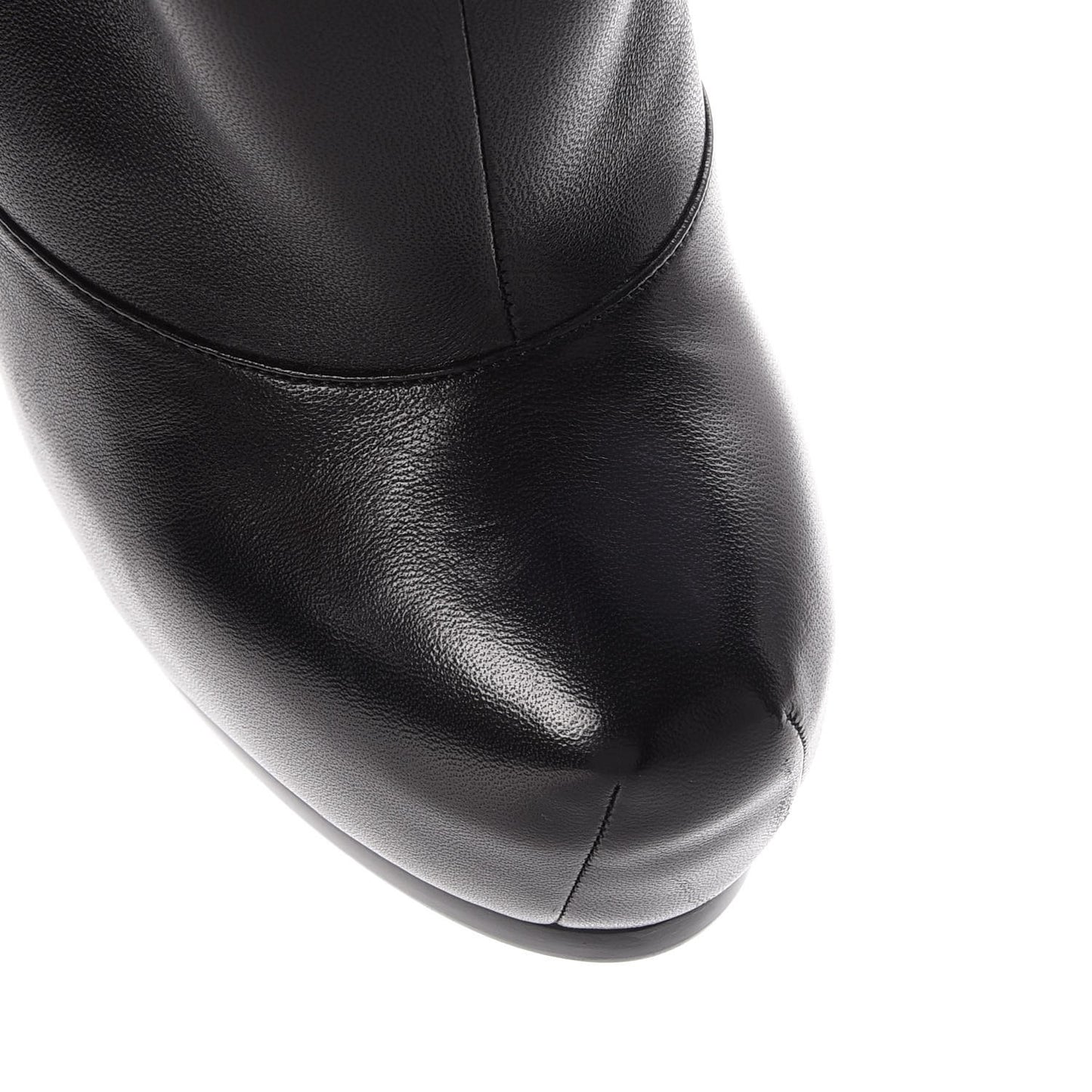 Nappa Shearling Tribtoo 105 Platform Boots Black