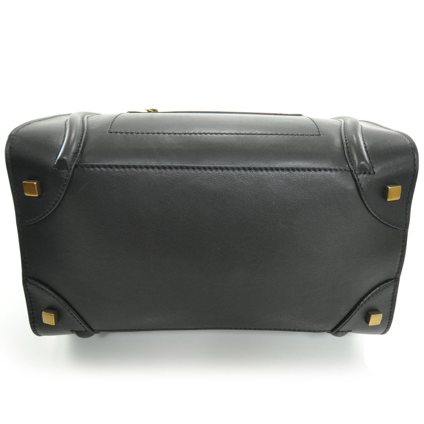 Smooth Calfskin Mini Luggage Black