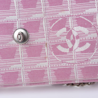 Chanel Nylon Travel East West Flap Pink 15 of 18