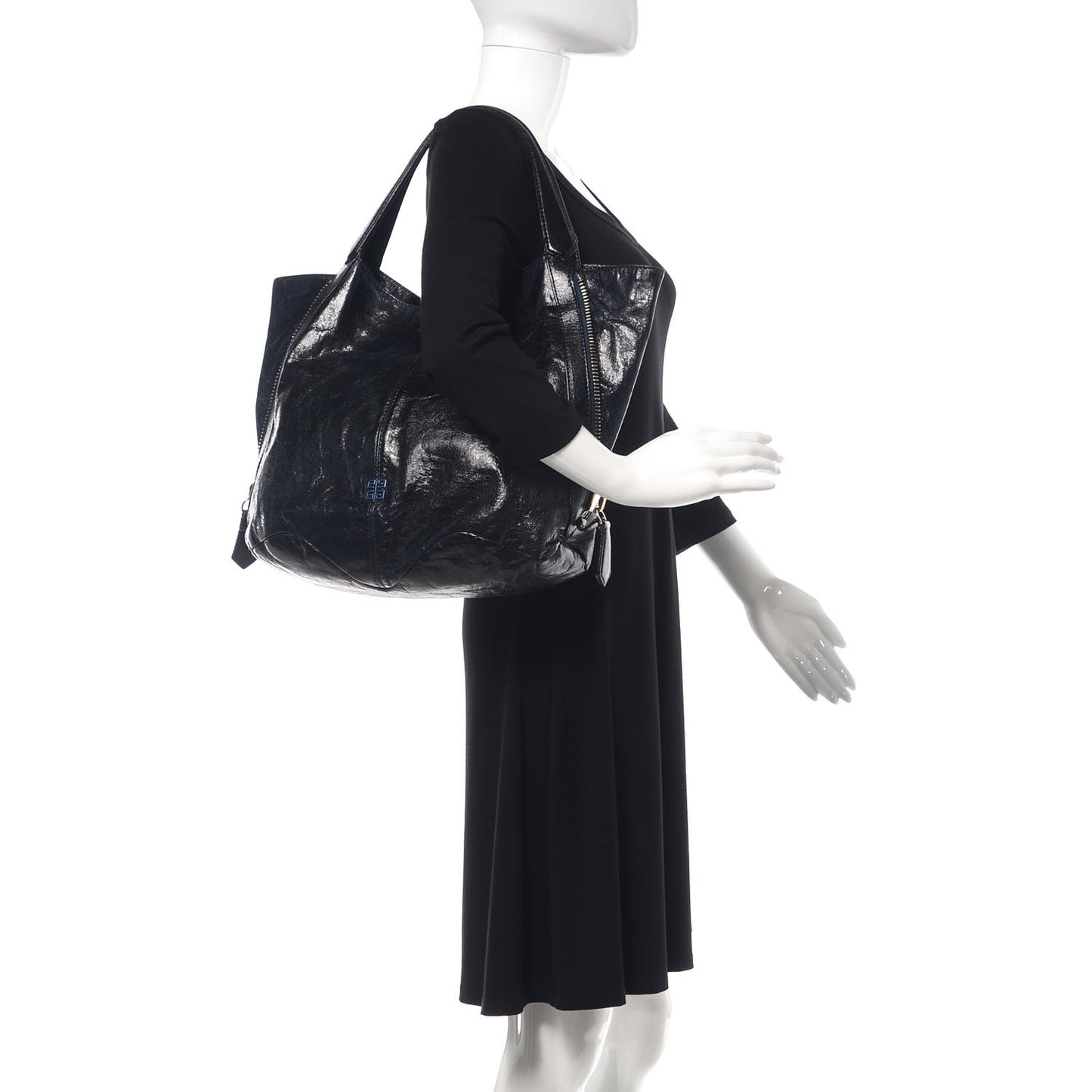 Lambskin Tinhan Hobo Black