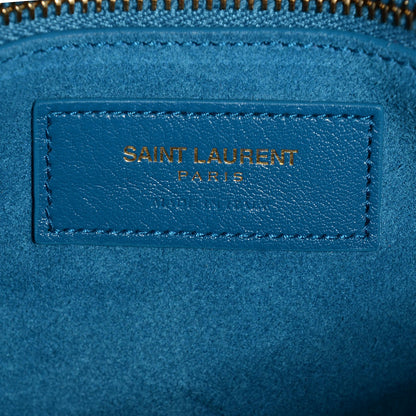 Saint Laurent Calfskin Small Sac De Jour Indigo 5 of 9