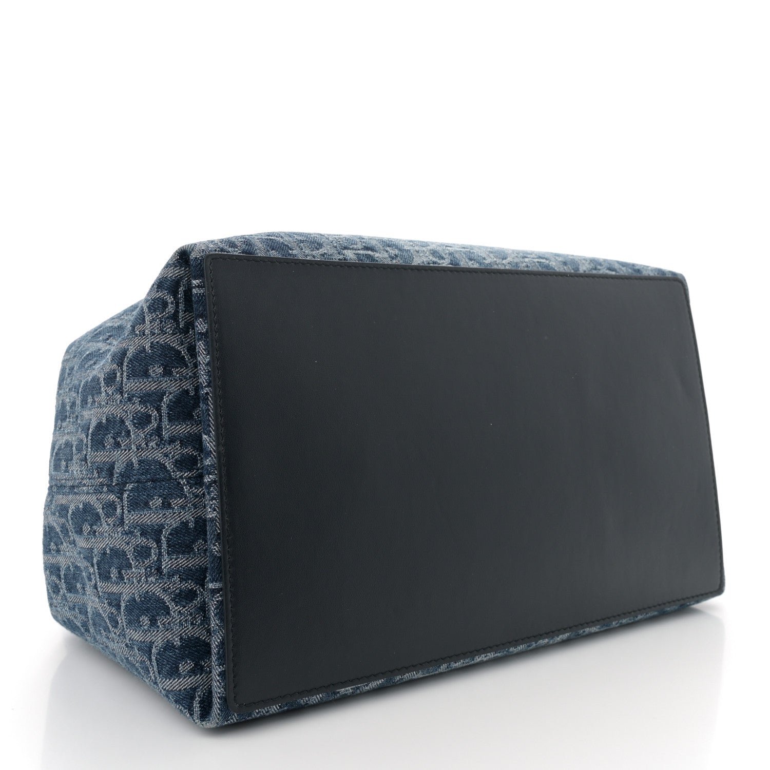 Christian Dior Denim Jacquard Oblique Medium Toujours Blue 5 of 13