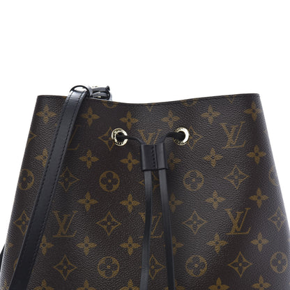 Louis Vuitton Monogram Neonoe MM Black 8 of 9
