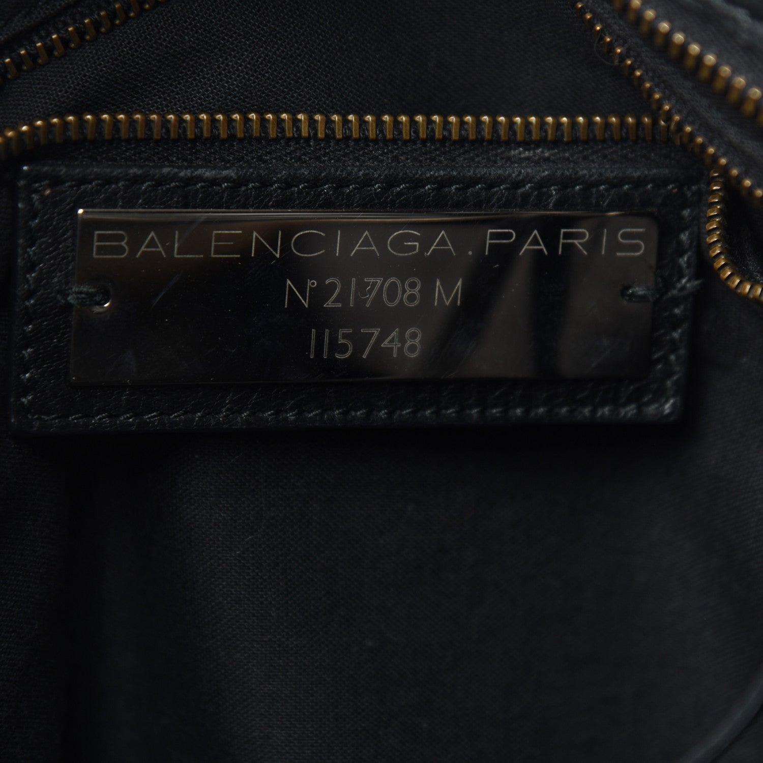 Balenciaga Agneau Classic Hardware City Black 6 of 10