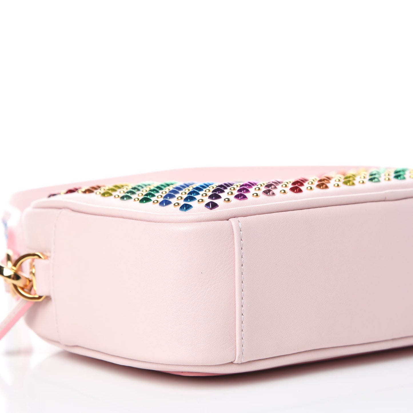 Nappa Skyoptic Roboter Studded Crossbody Bag Lotus