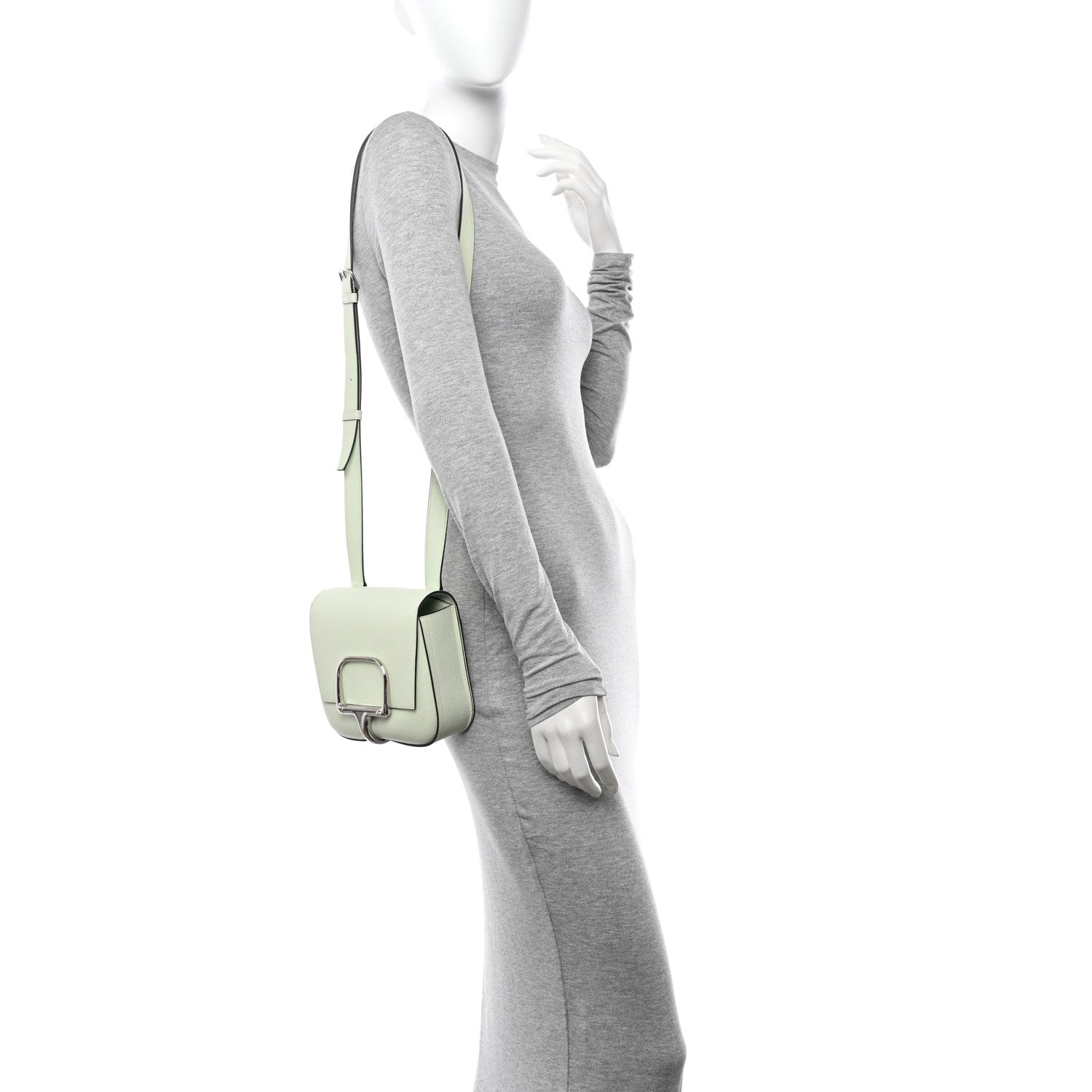 Hermes Epsom Mini Della Cavalleria Vert Fizz 2 of 12