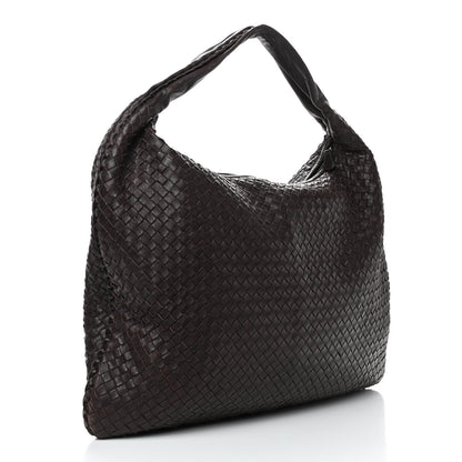 Bottega Veneta Nappa Intrecciato Maxi Veneta Hobo Ebano 2 of 9