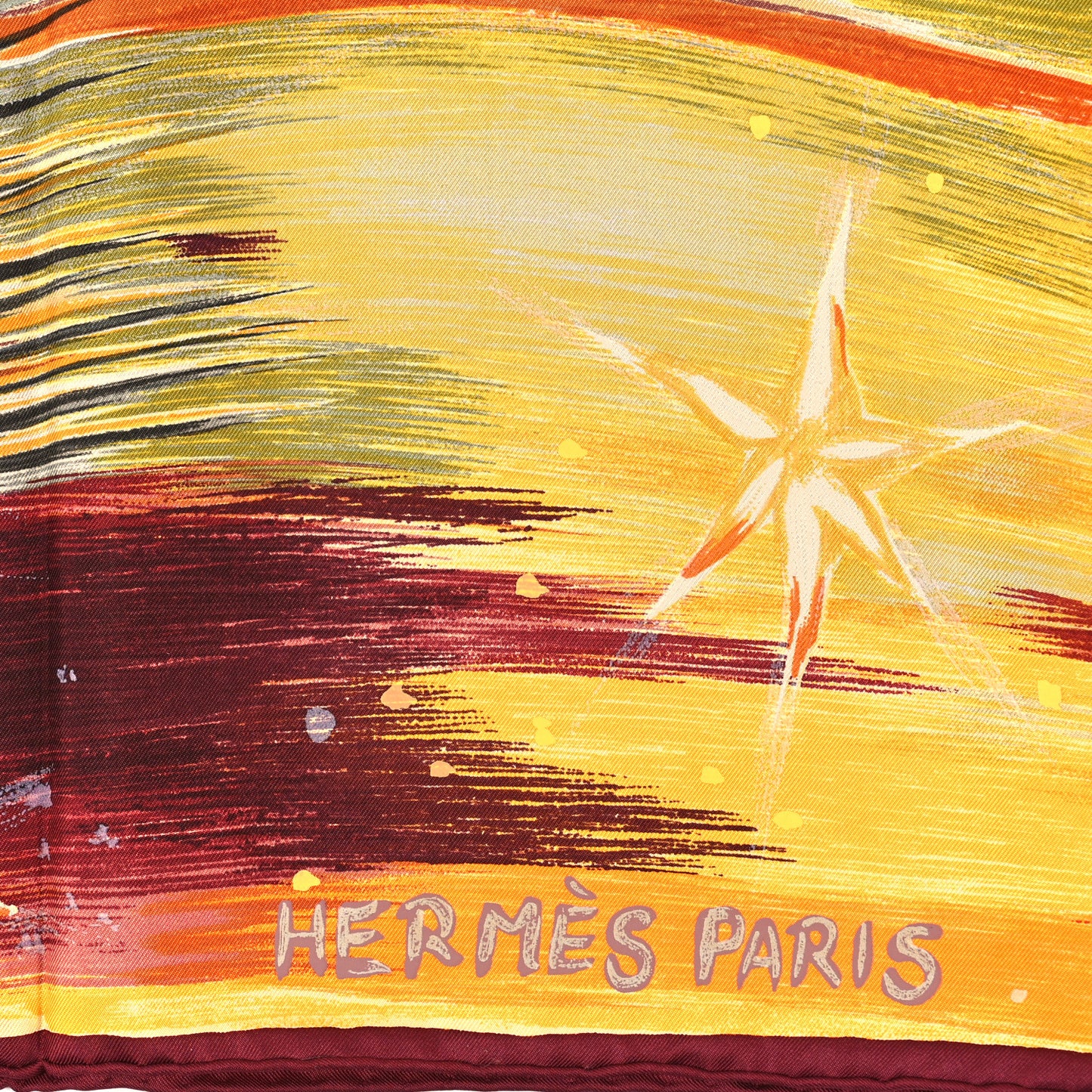 Silk Feux Du Ciel Scarf 90