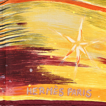 Hermes Silk Feux Du Ciel Scarf 90 2 of 3
