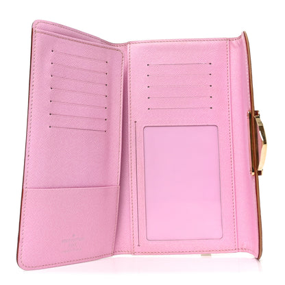 Louis Vuitton Monogram Multicolor Eugenie Wallet White Litchi 5 of 6