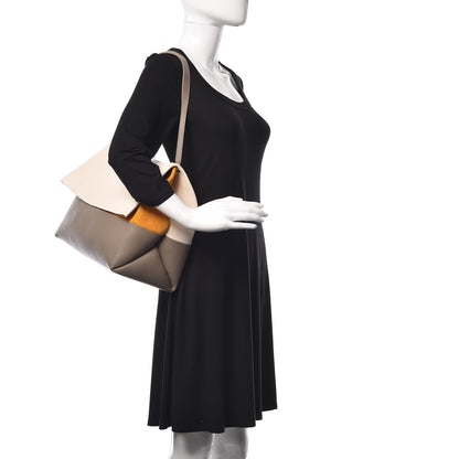 Celine Calfskin All Soft Shoulder Bag Cream 2 of 17