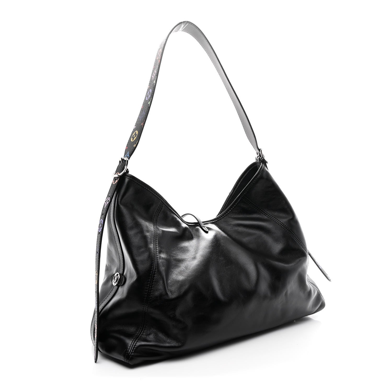 Louis Vuitton LV X TM Lambskin CarryAll Vibe MM Black 4 of 11