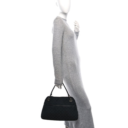 Gucci Monogram Medium Eclipse Shoulder Bag Black 2 of 10